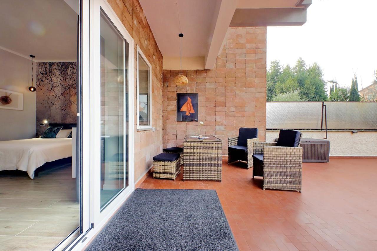 Aurelia Antica Terrace Apt Free Pool And Parking Roma Ngoại thất bức ảnh