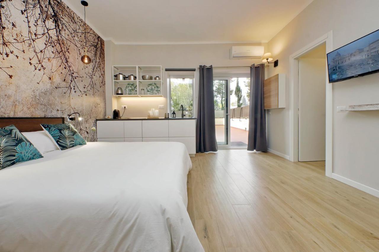 Aurelia Antica Terrace Apt Free Pool And Parking Roma Ngoại thất bức ảnh