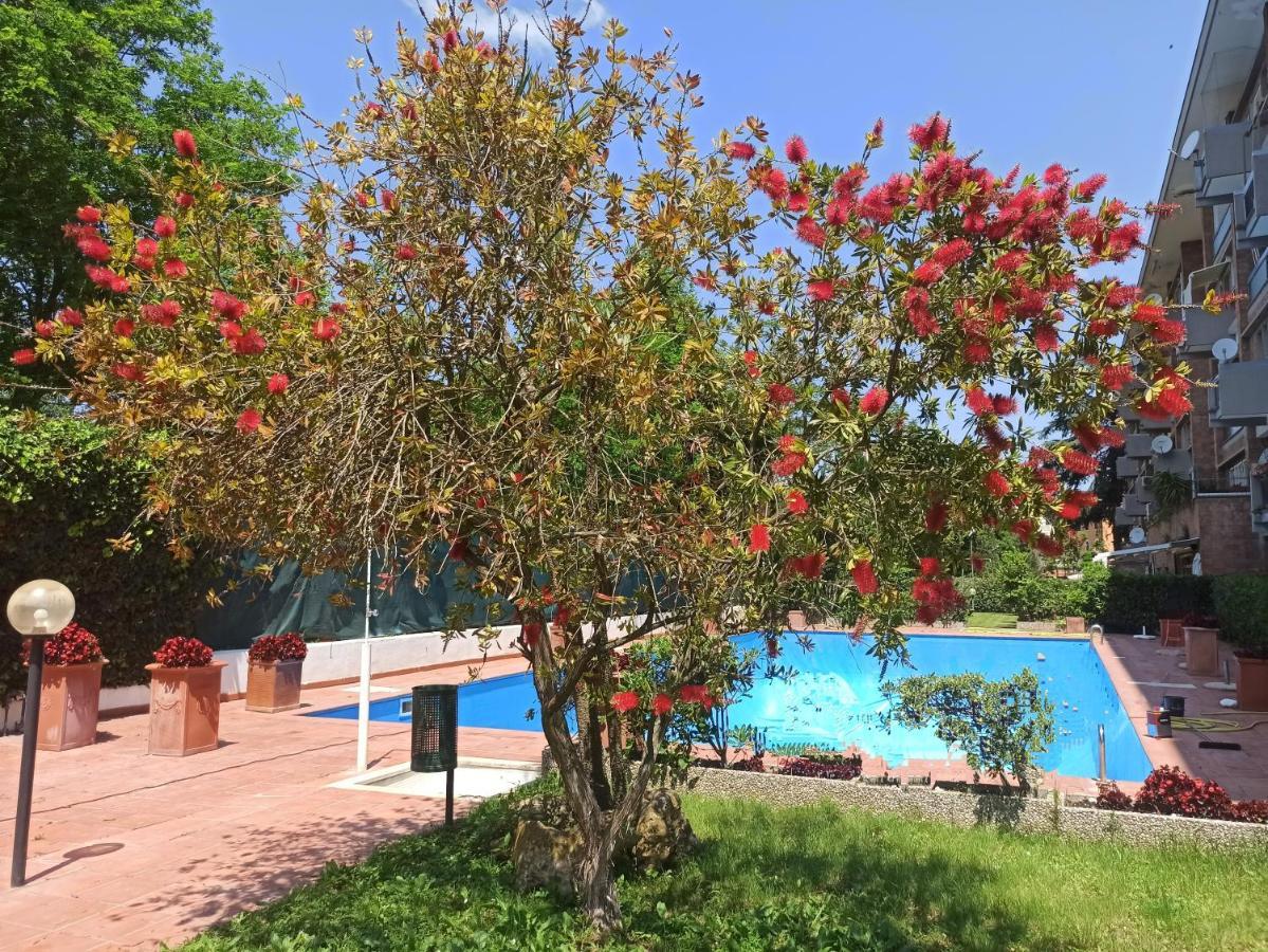 Aurelia Antica Terrace Apt Free Pool And Parking Roma Ngoại thất bức ảnh