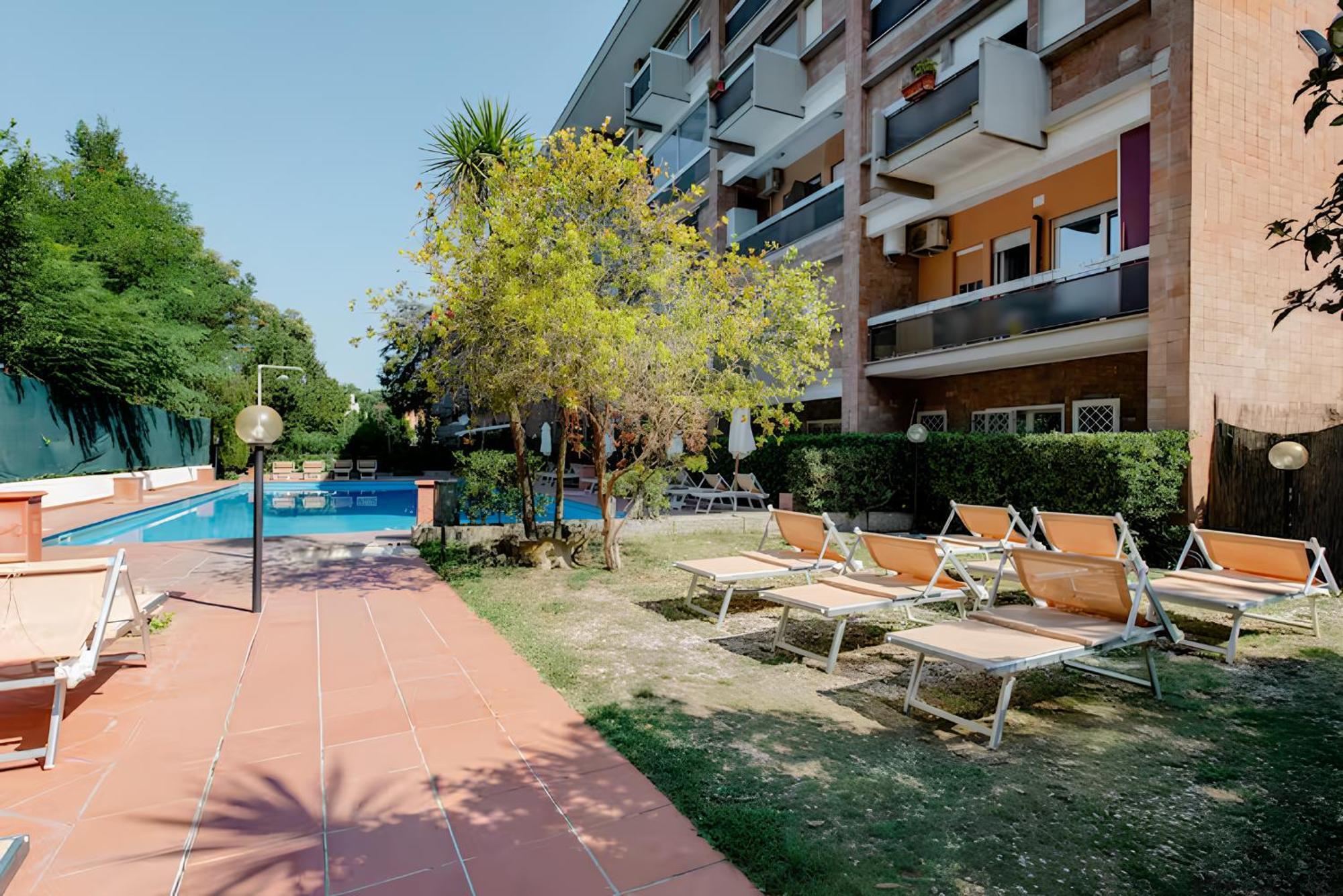 Aurelia Antica Terrace Apt Free Pool And Parking Roma Ngoại thất bức ảnh
