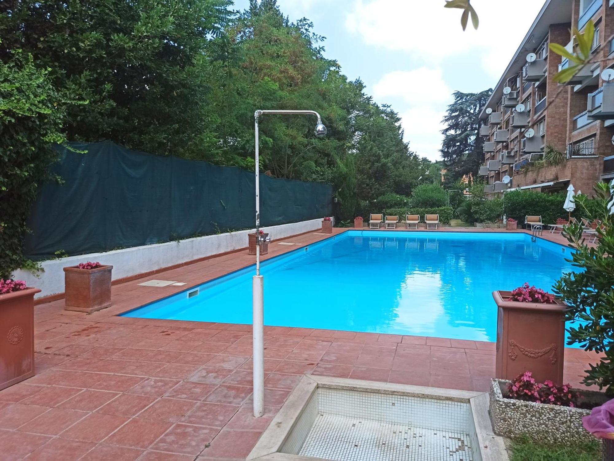 Aurelia Antica Terrace Apt Free Pool And Parking Roma Ngoại thất bức ảnh